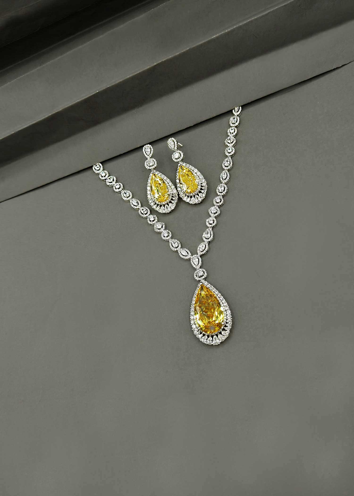 Zircon Necklace Set 