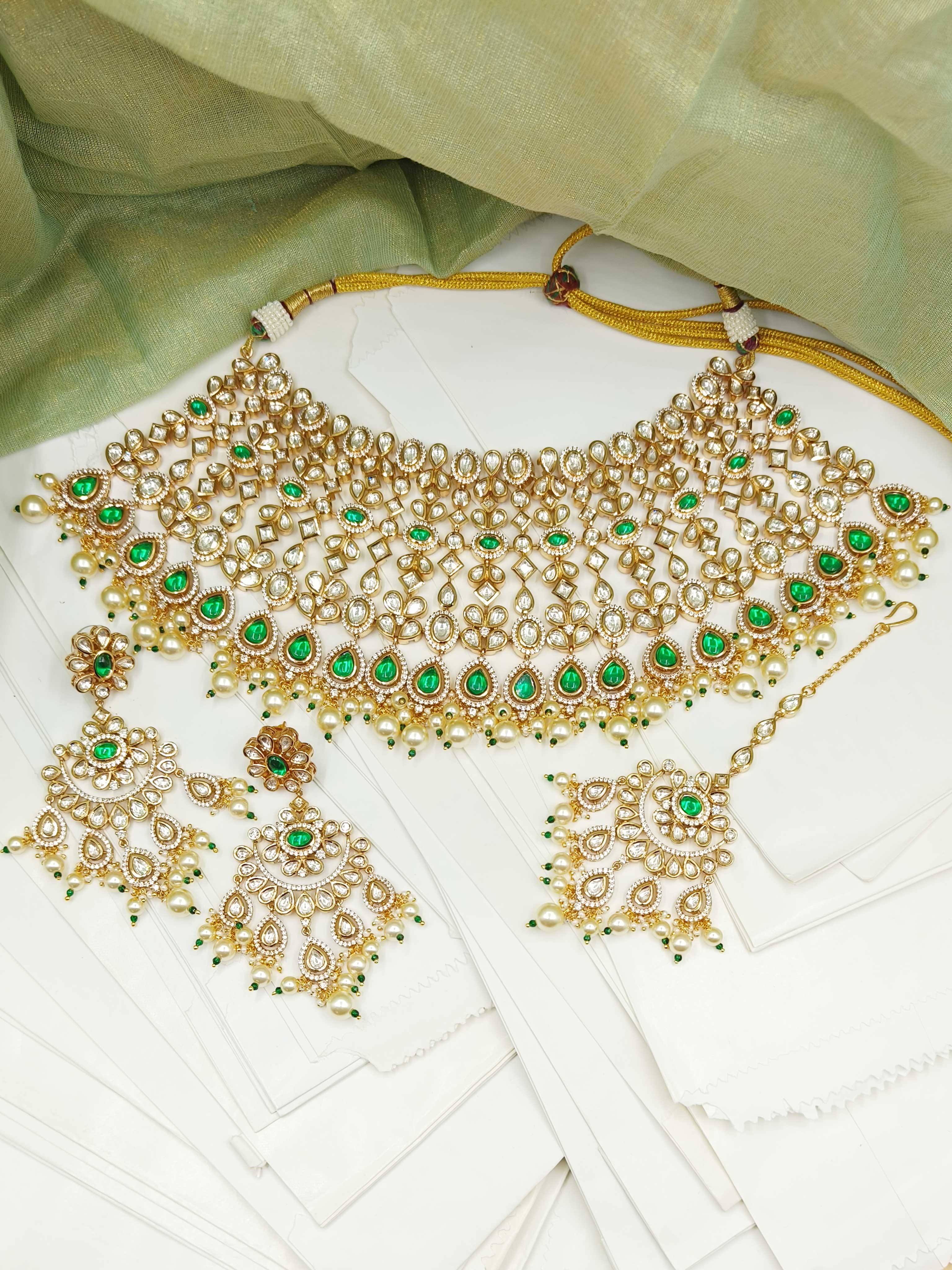 Kundan Necklace Set Bridal