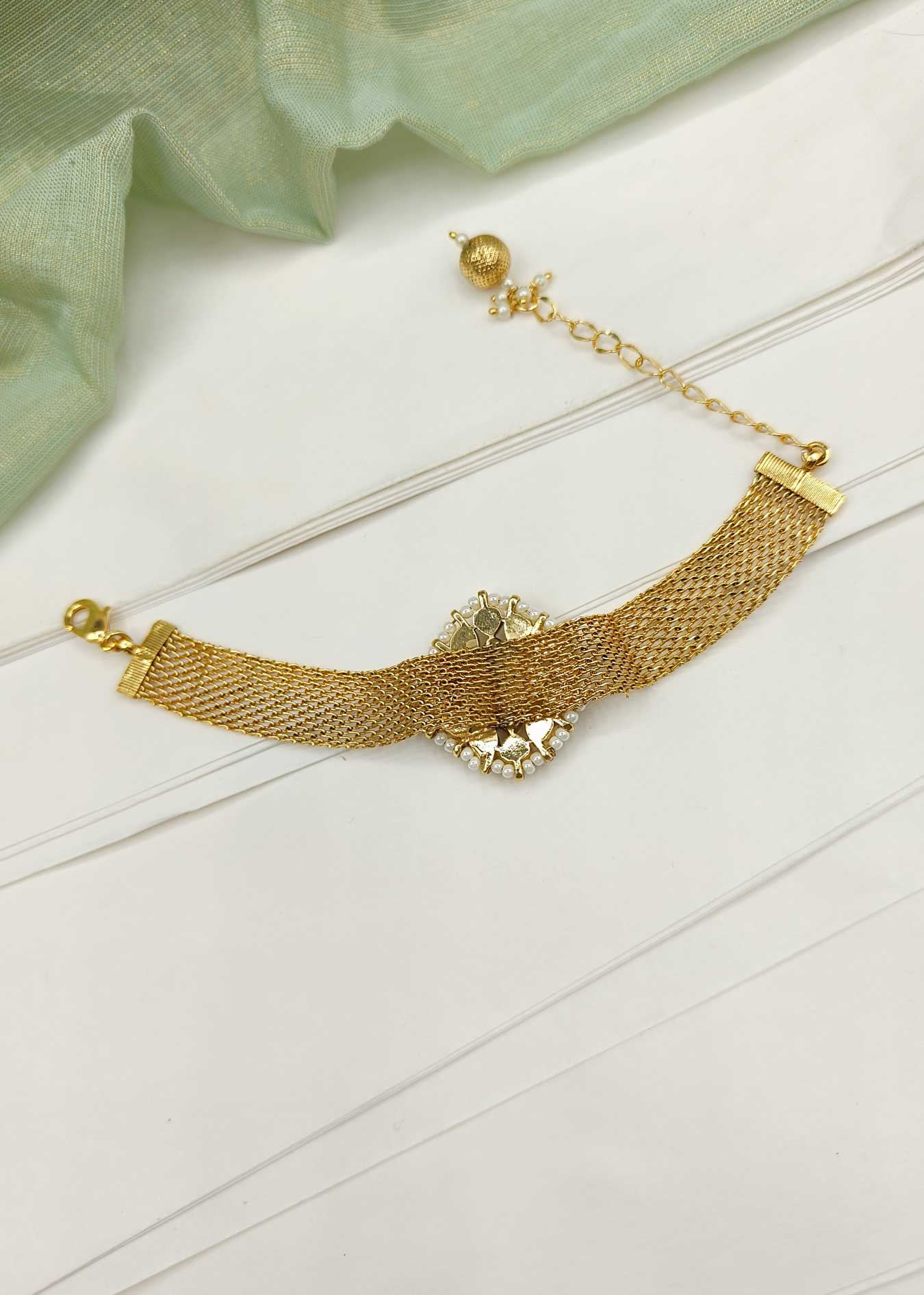 Kundan Loose bracelet back