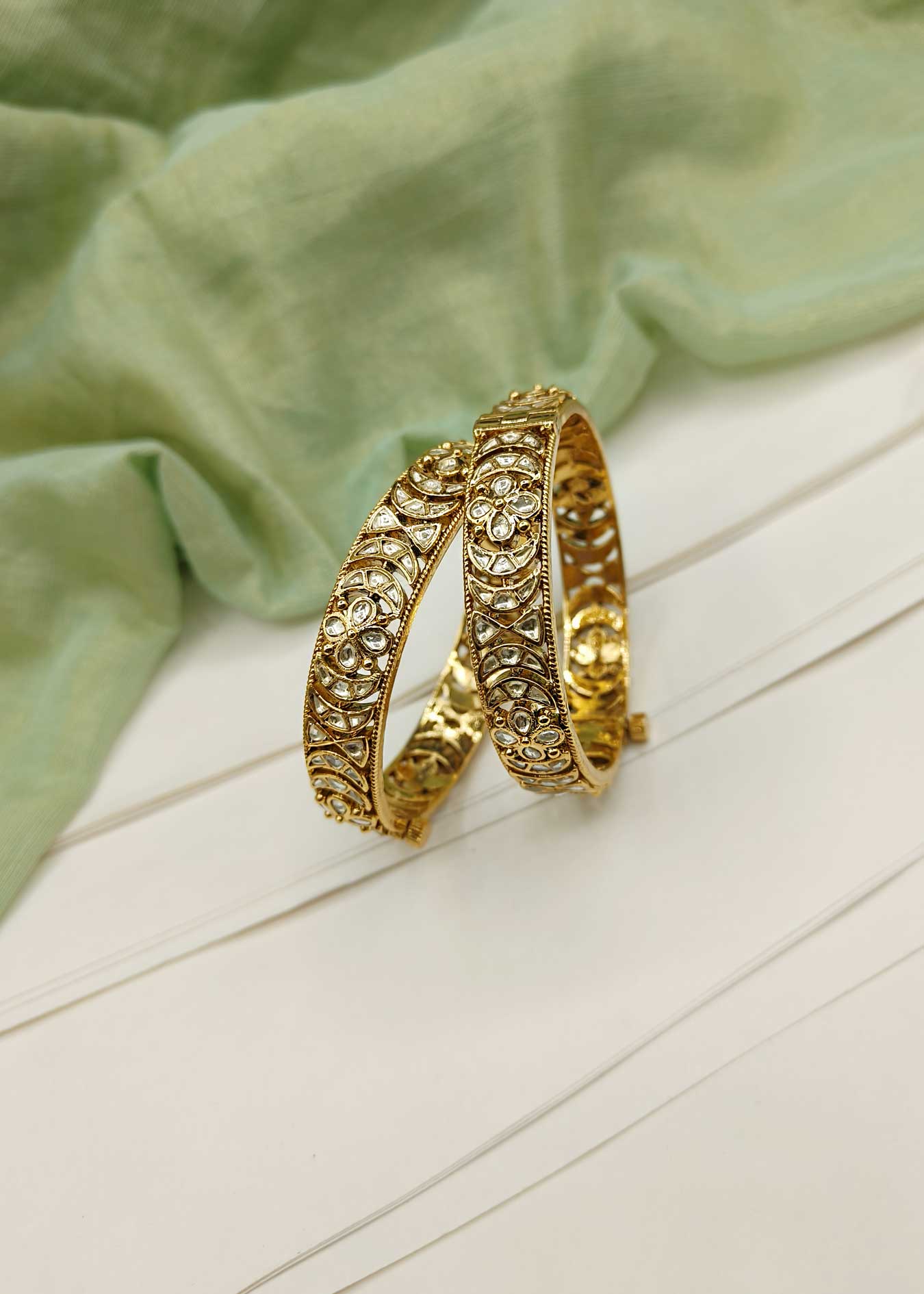 Kundan Bangle