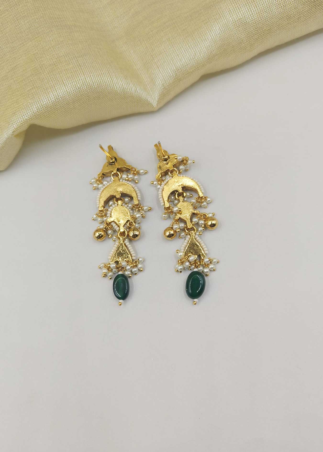 Kundan Earring back