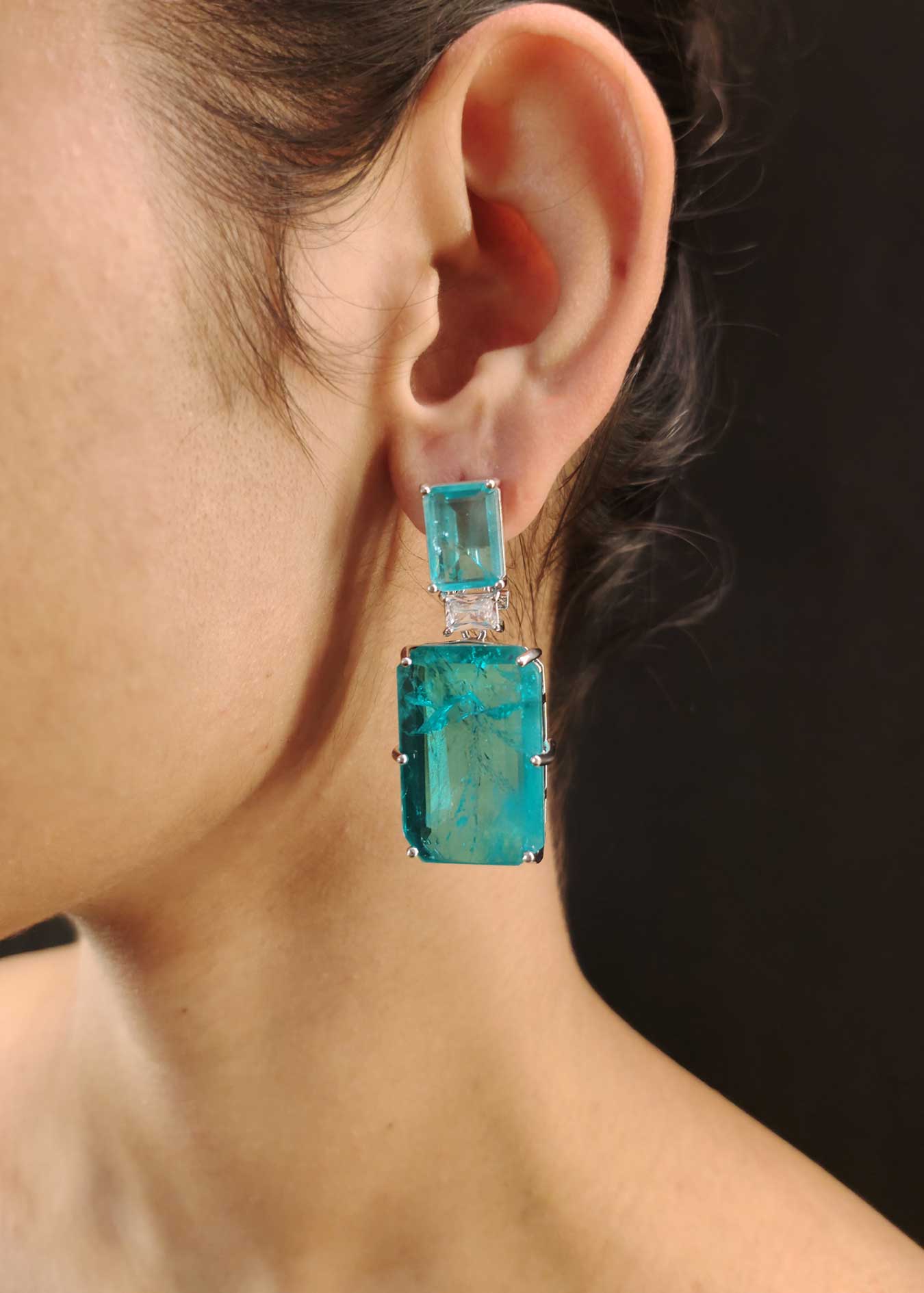 Zircon Earring