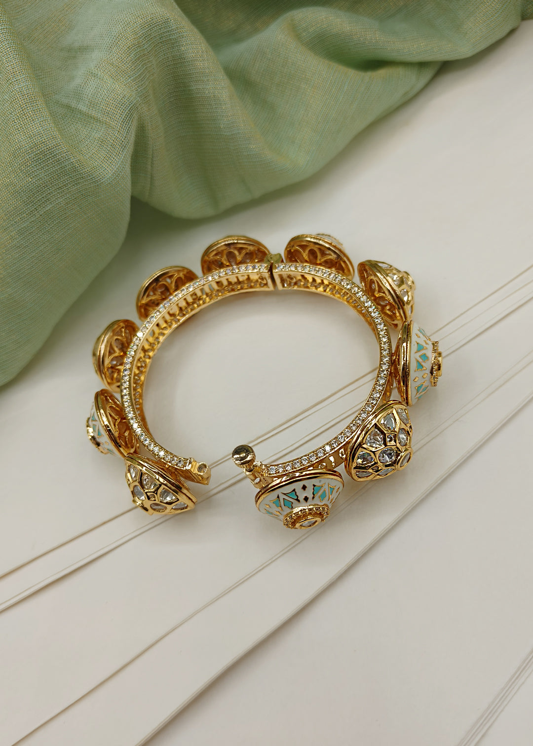 Kundan Bangles