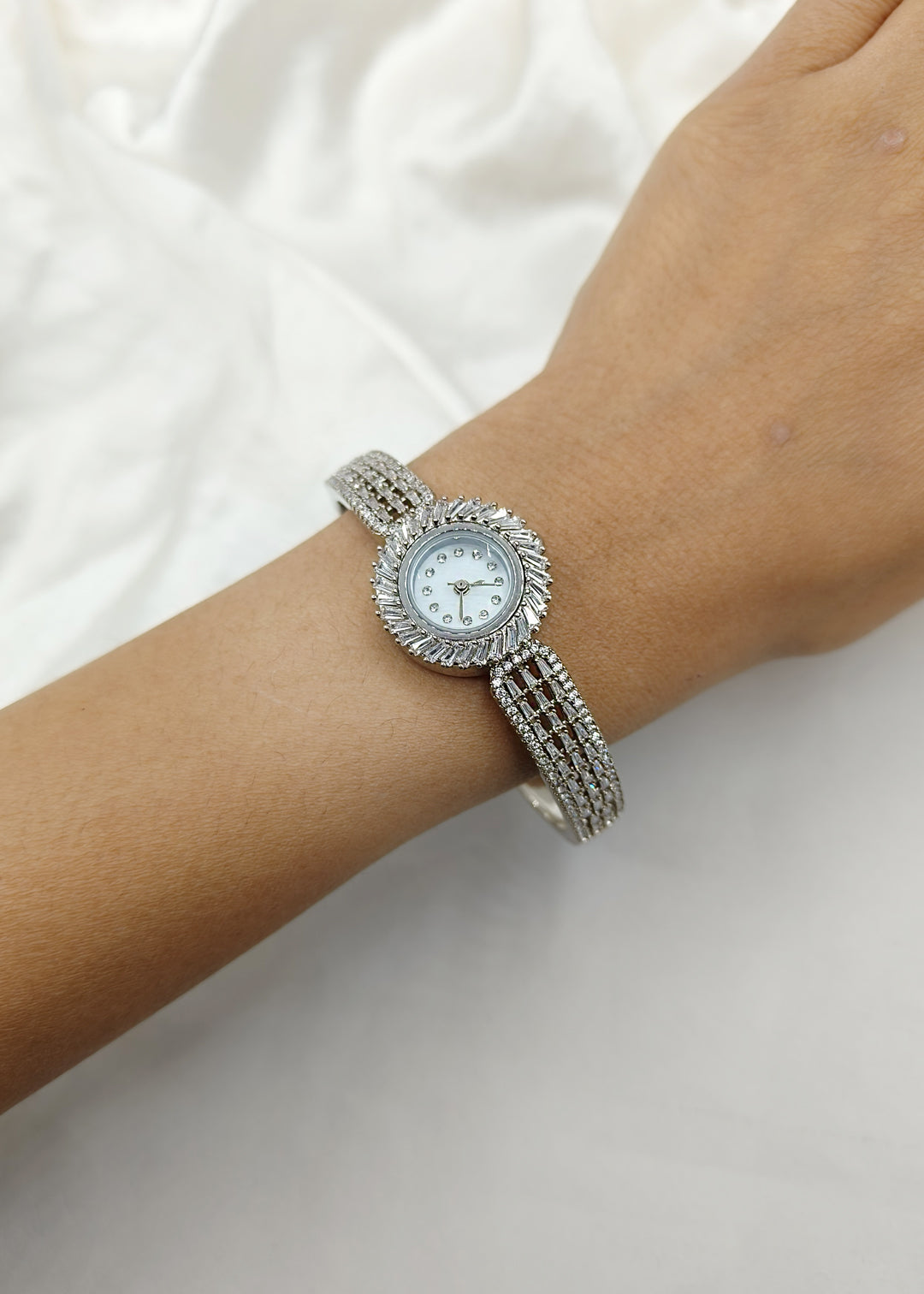 Cubic Zircon Watch