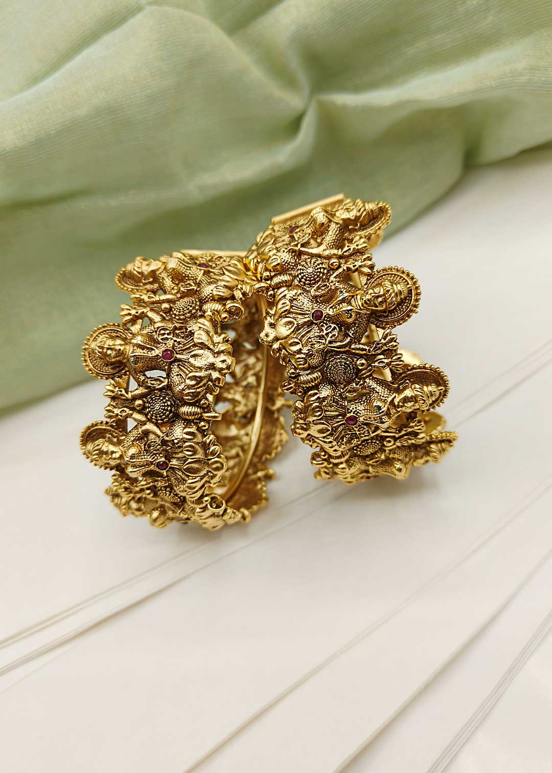 Antique Gold Bangles