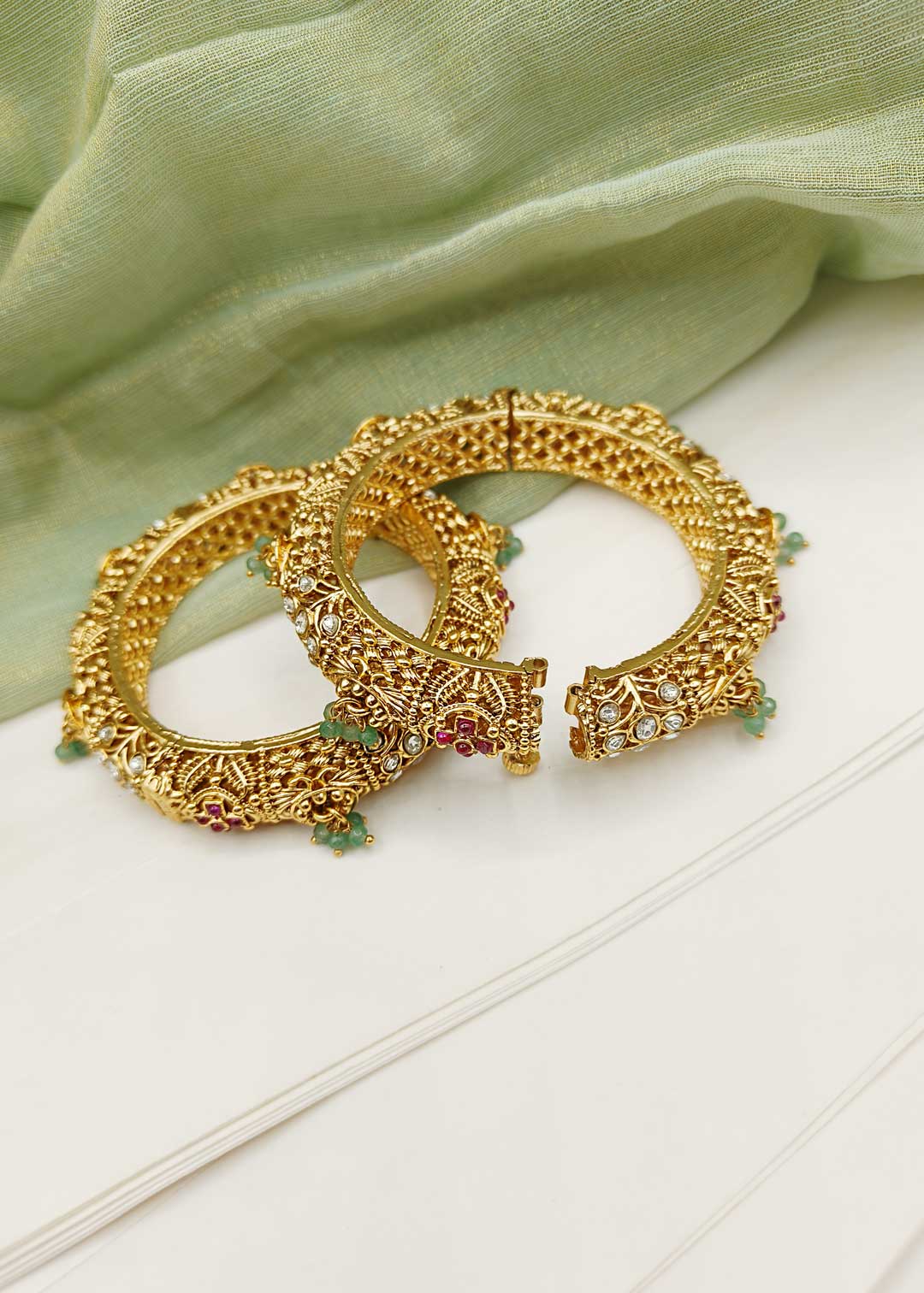 Antique Gold Bangles