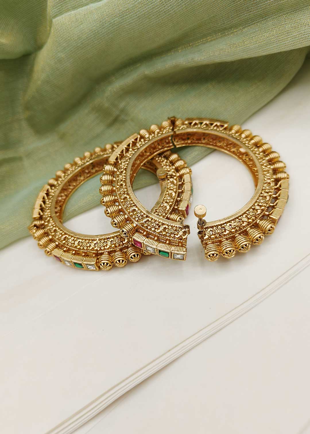 Antique Gold Bangles