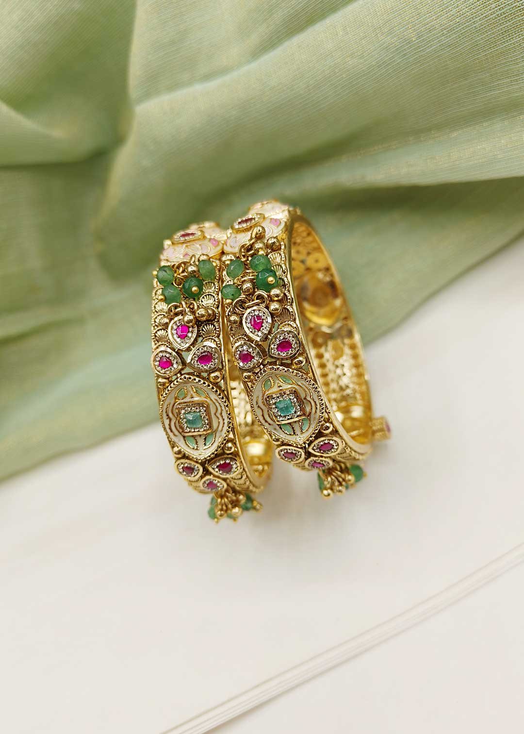 Antique Gold Bangles