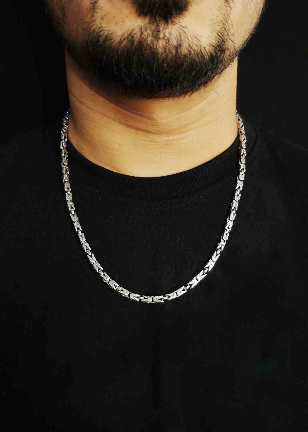 92.5 Men's Sterling Silver Chain