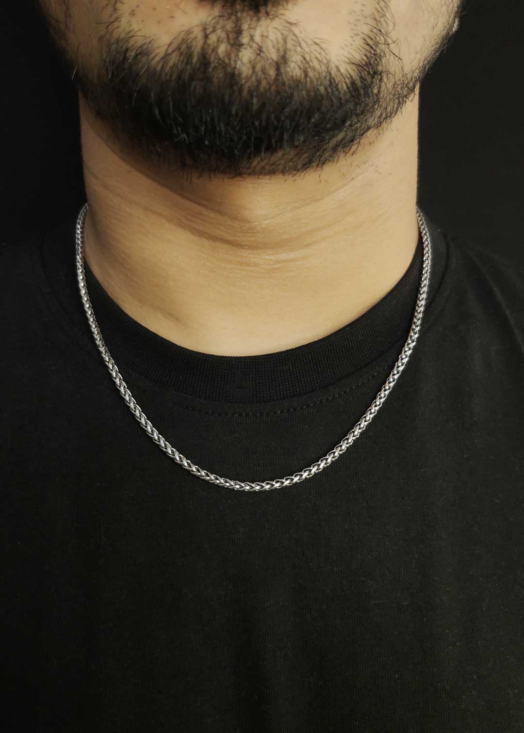 92.5 Men's Sterling Silver Chain