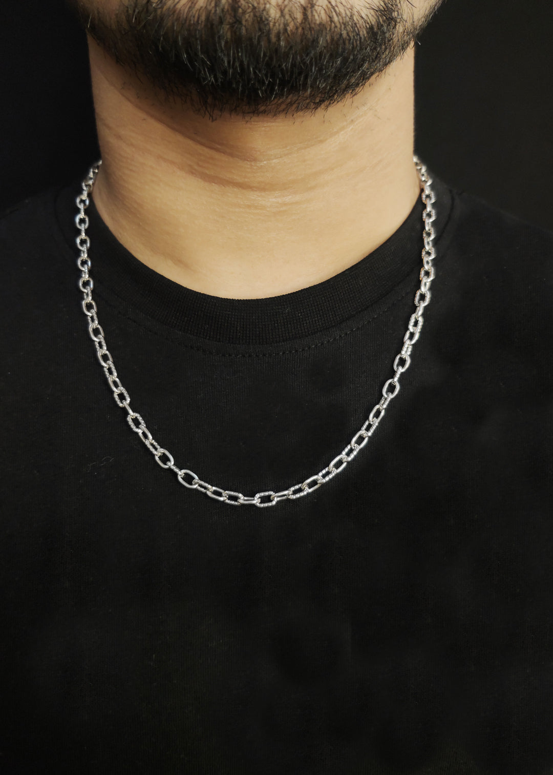 92.5 Men's Sterling Silver Chain