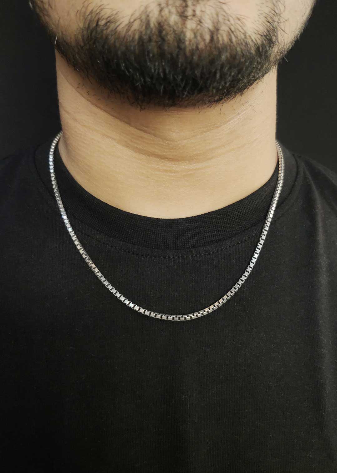 92.5 Men's Sterling Silver Chain