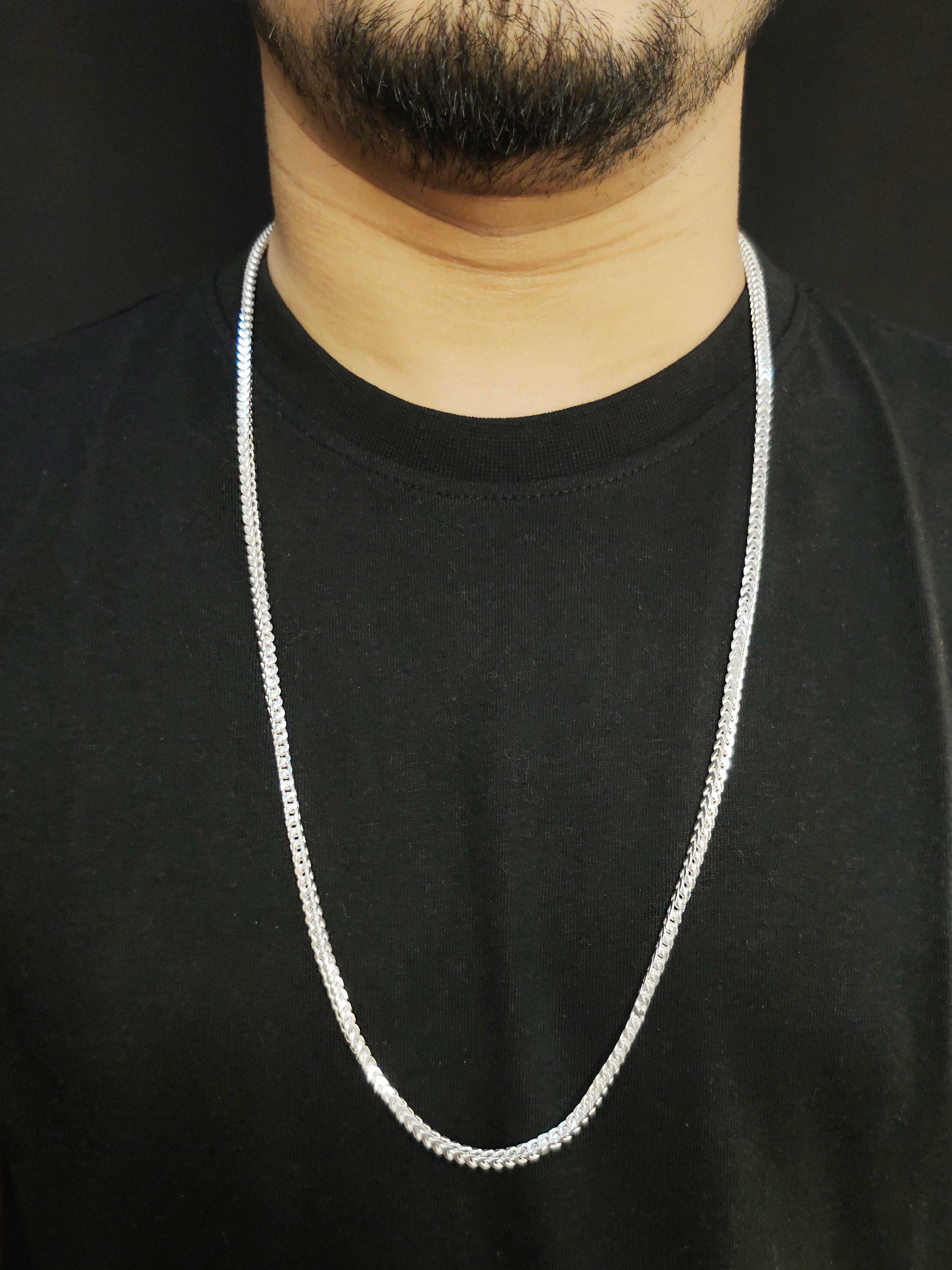 92.5 Men's Sterling Silver Chain