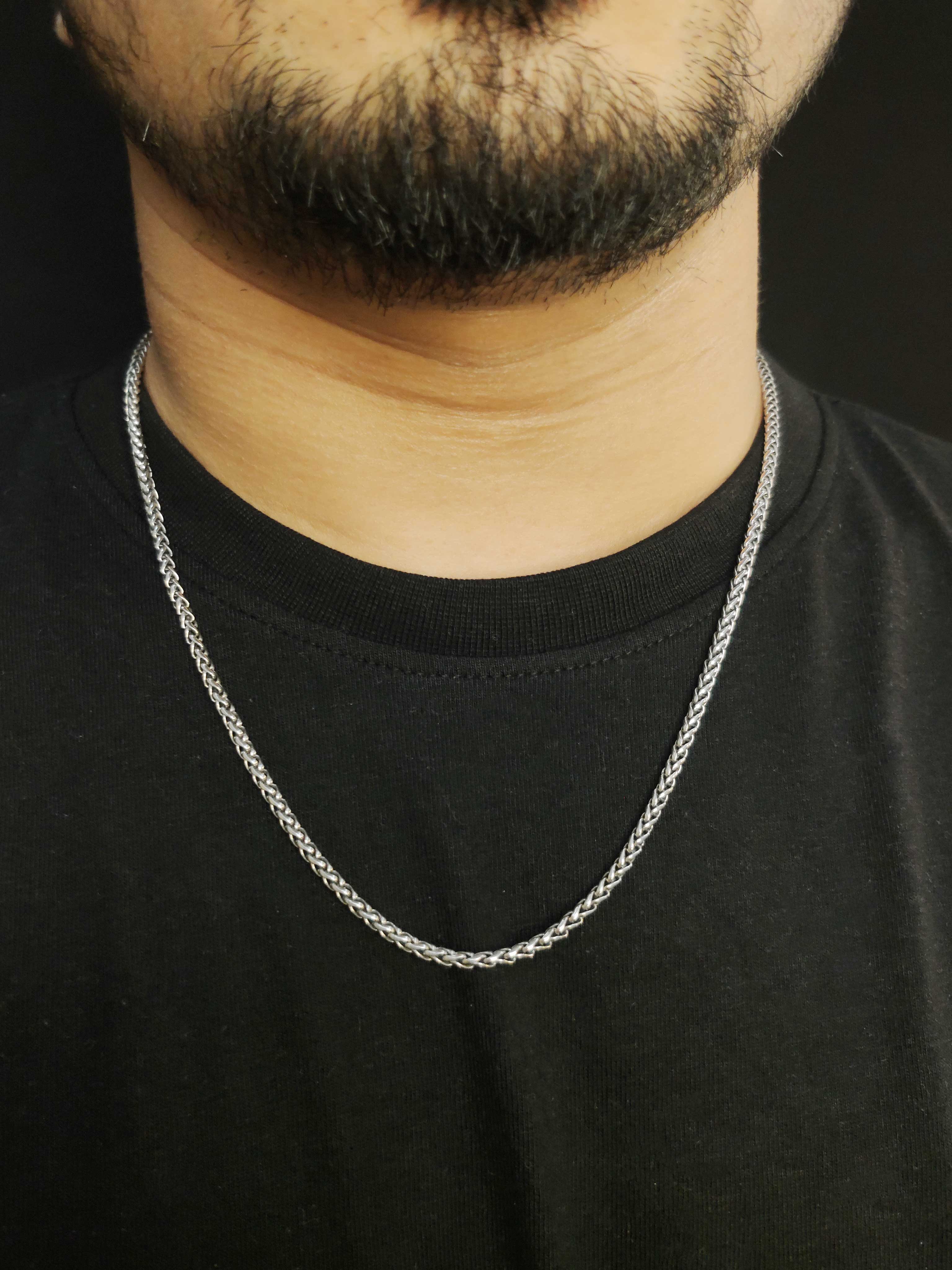 92.5 Men's Sterling Silver Chain