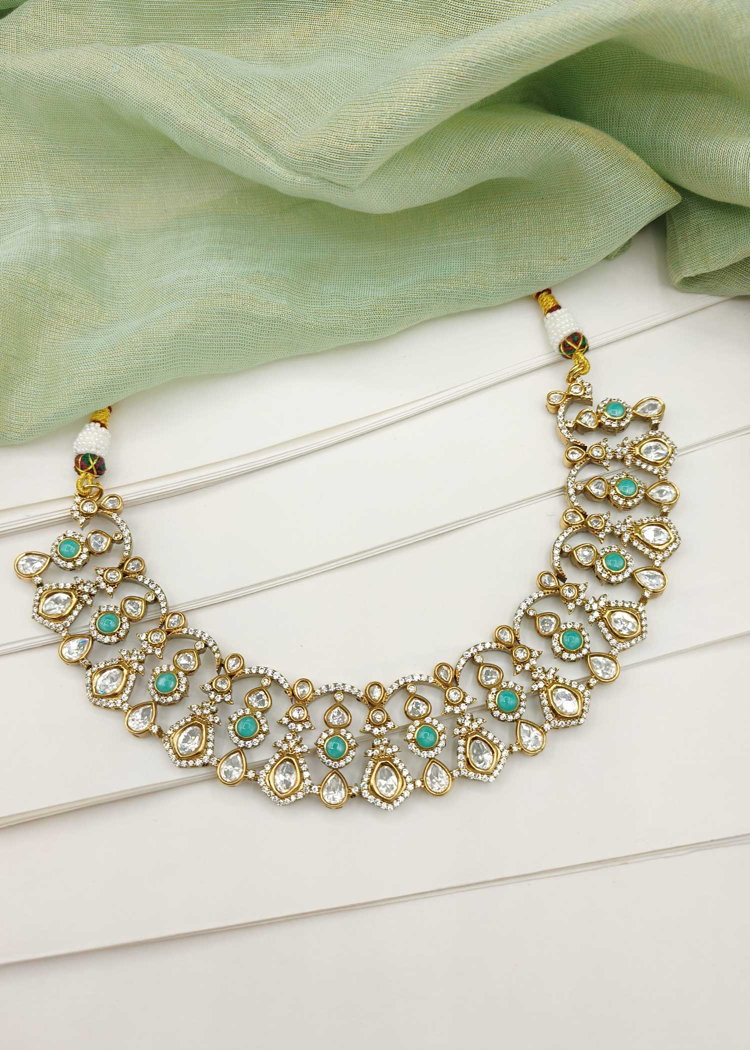 Short Kundan Necklace