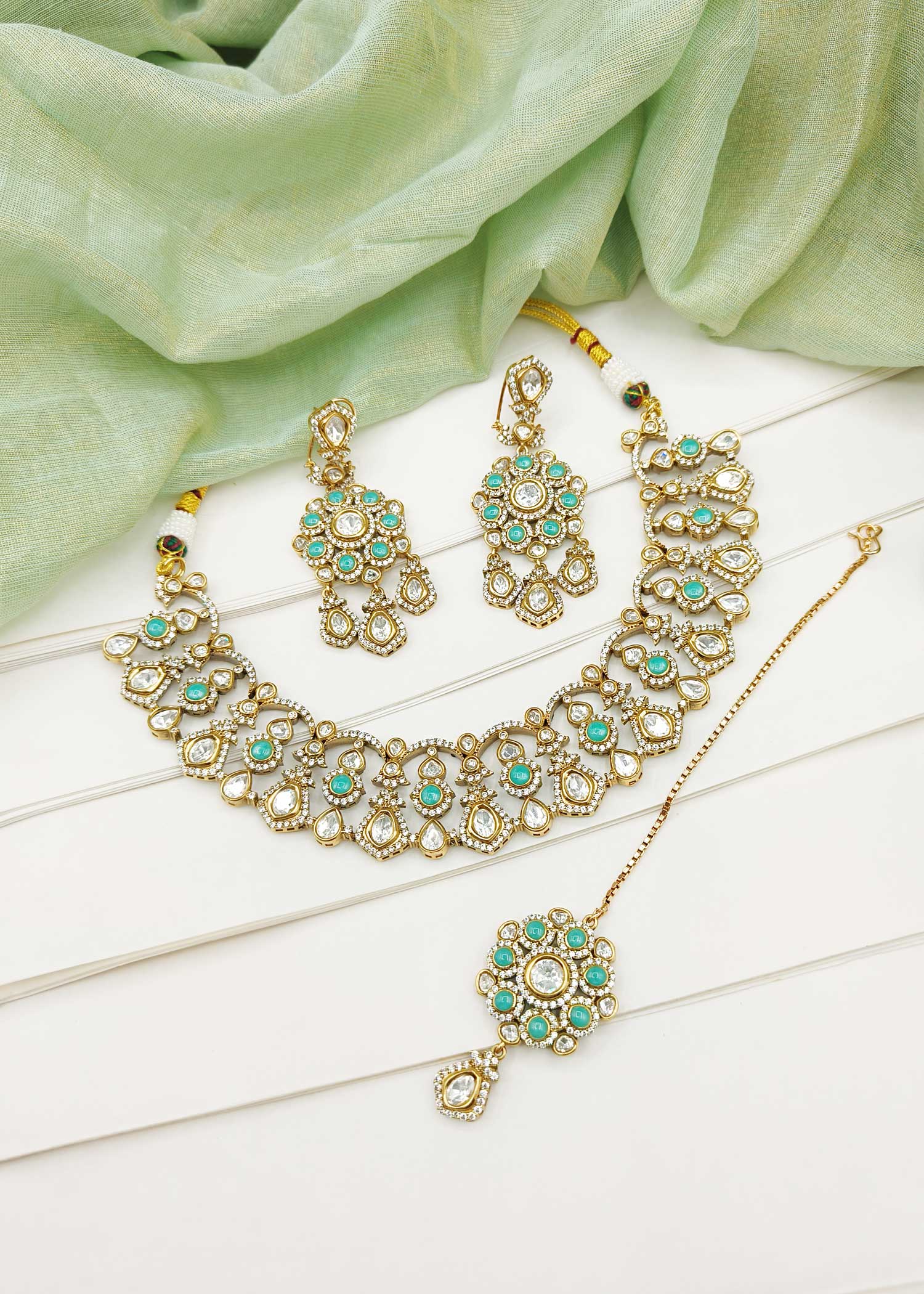 Short Kundan Necklace