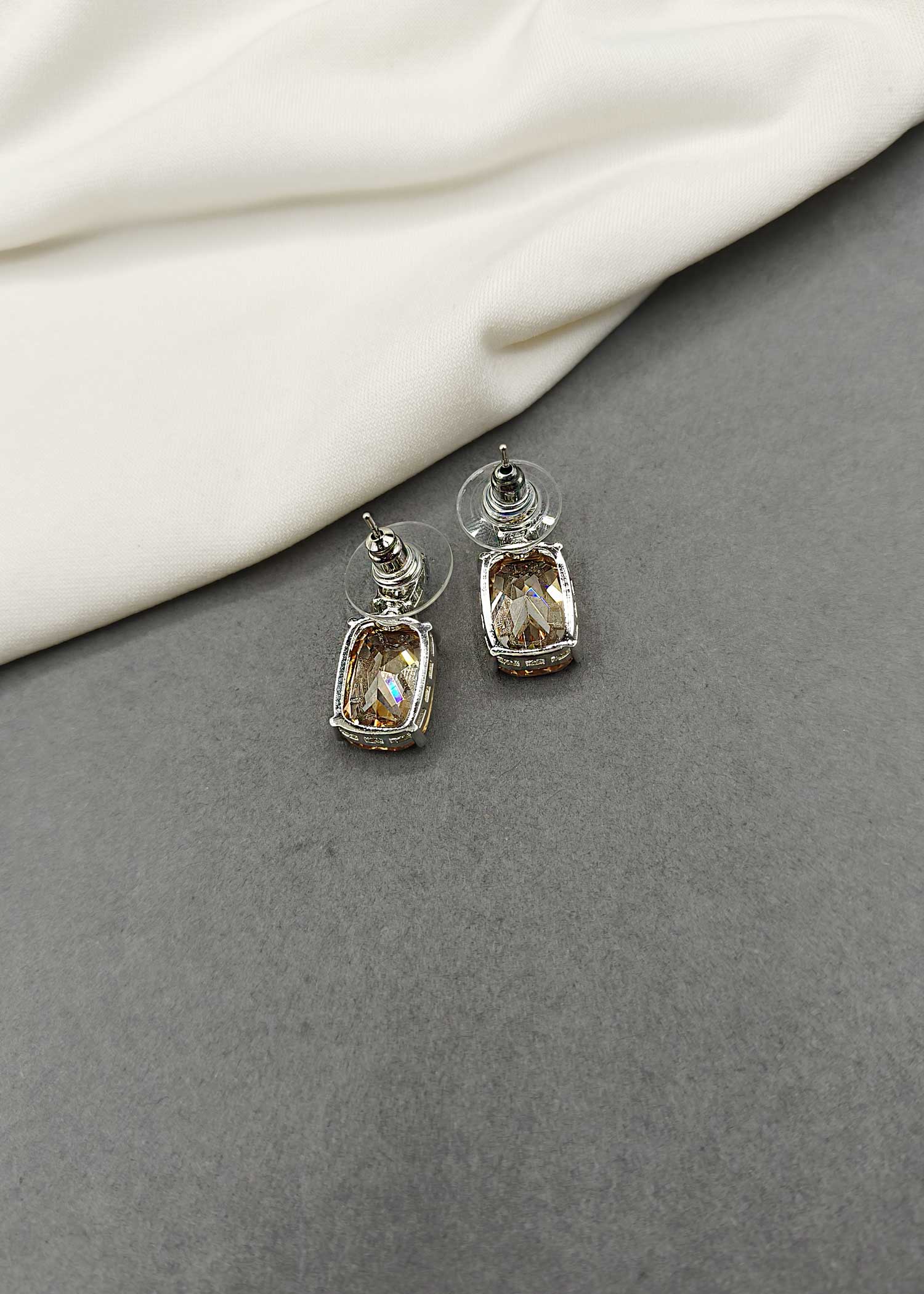 Square Shape Small Women Earring