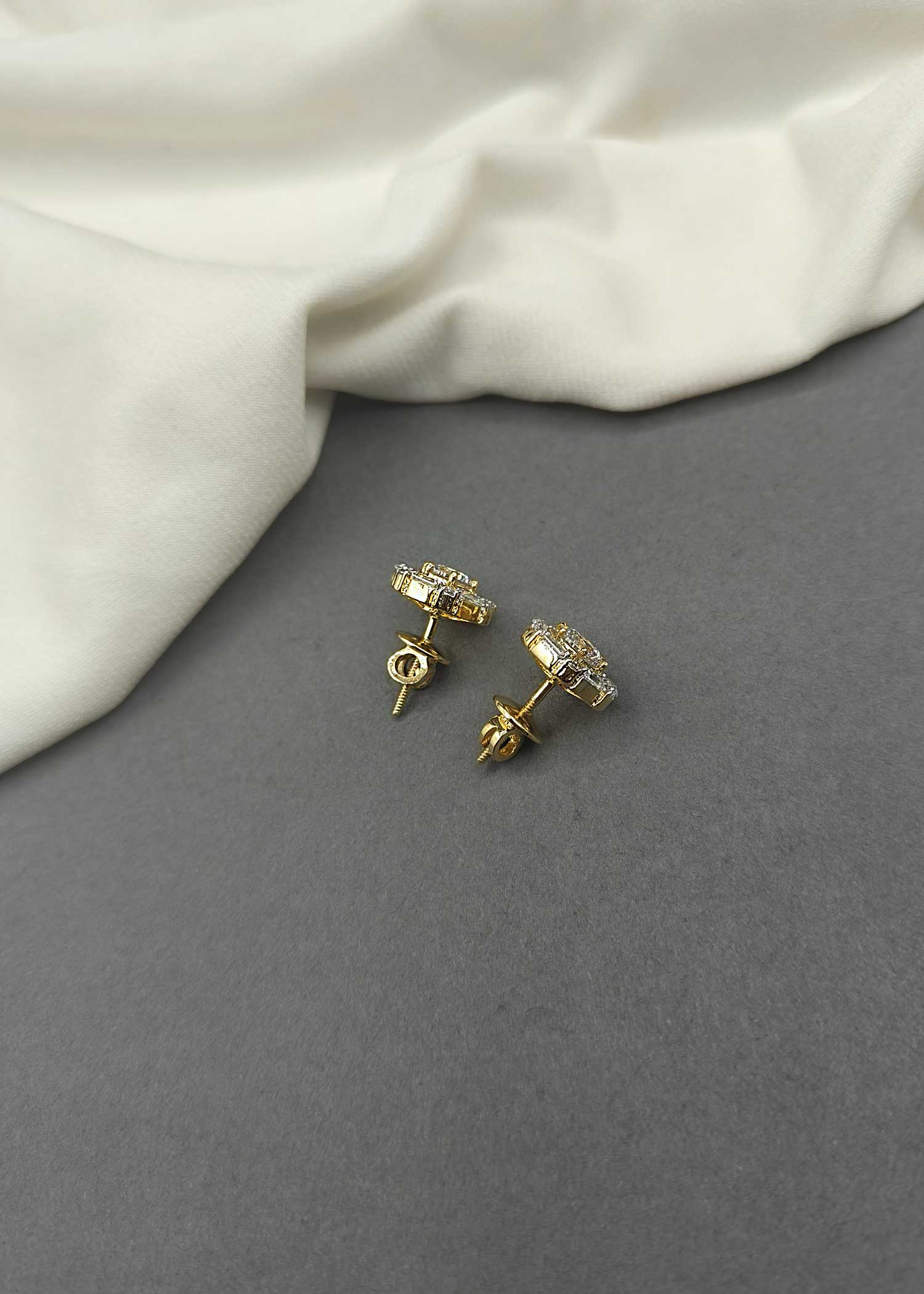 92.5 Sterling Silver Swarovski Stud Earring