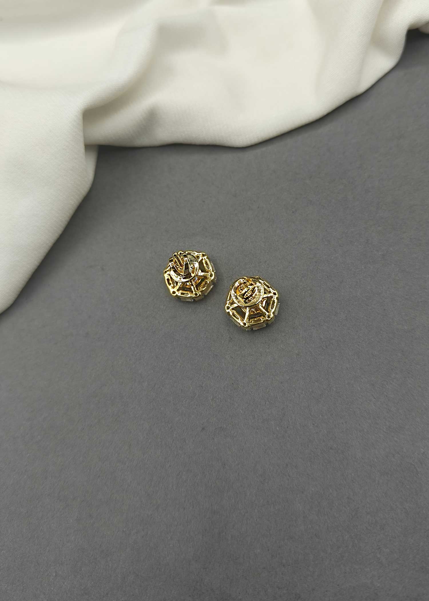 92.5 Sterling Silver Swarovski Stud Earring