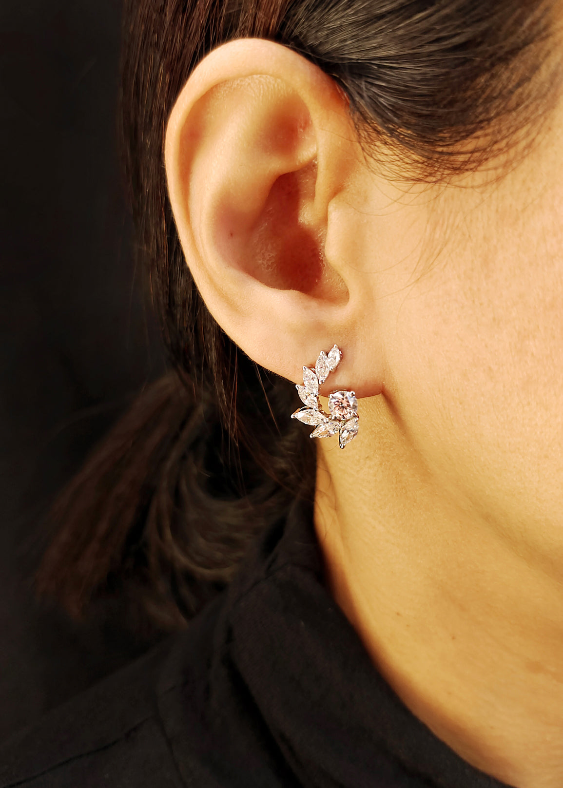 92.5 Sterling Silver Earring