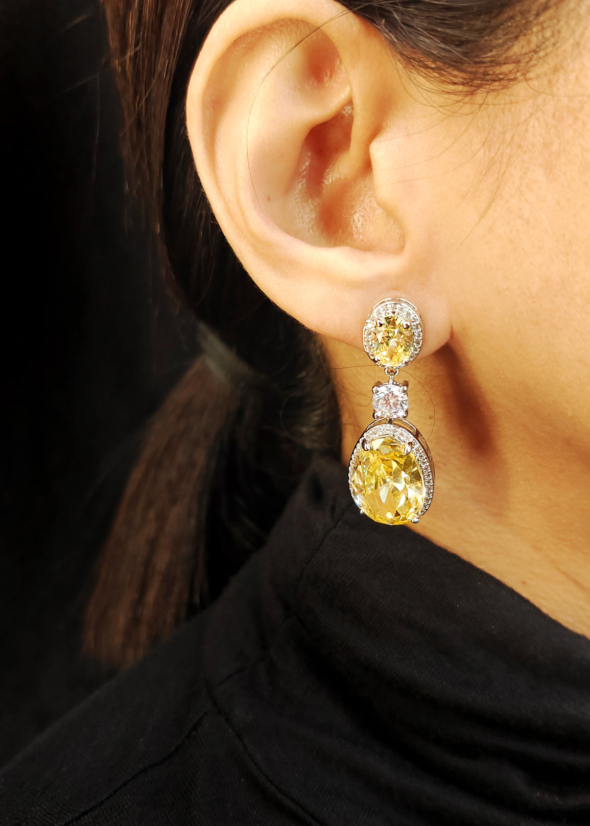 Zircon Earring