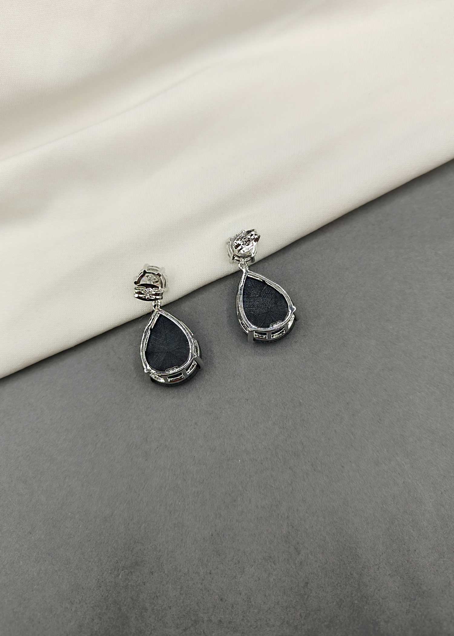 Big Drop Shape Cubic Zircon Small Earring