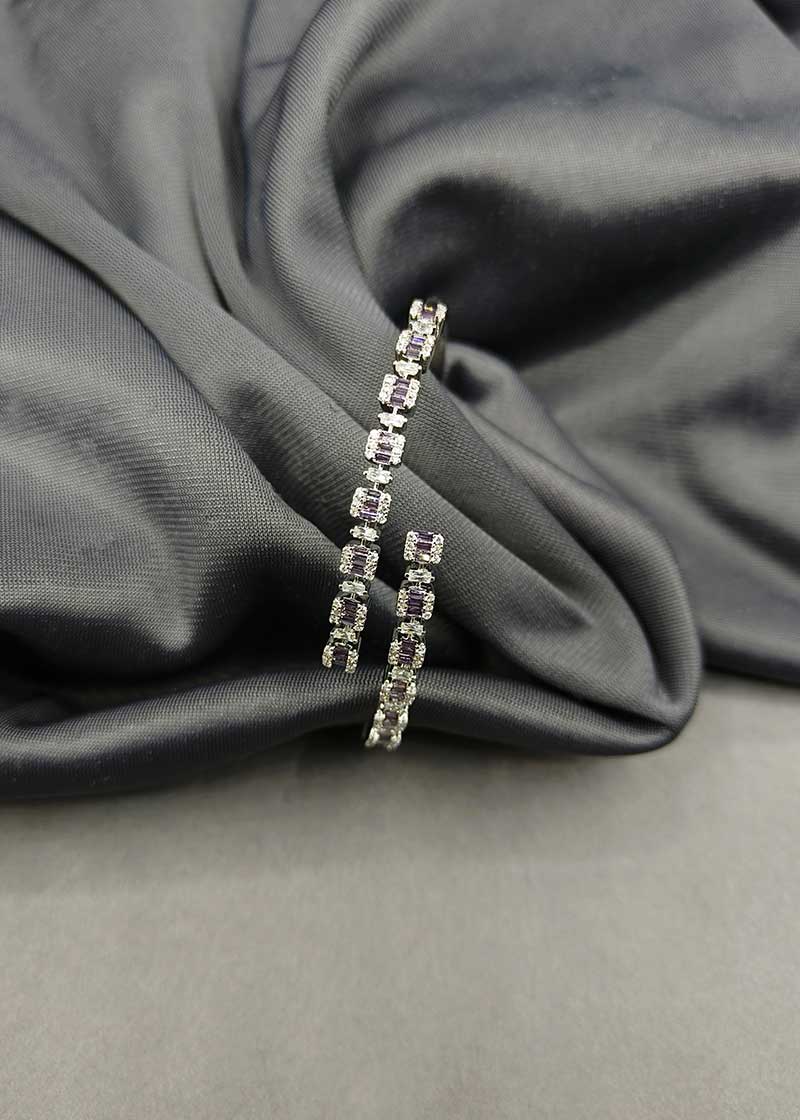 Classic Cubic Zircon Kada Bracelet