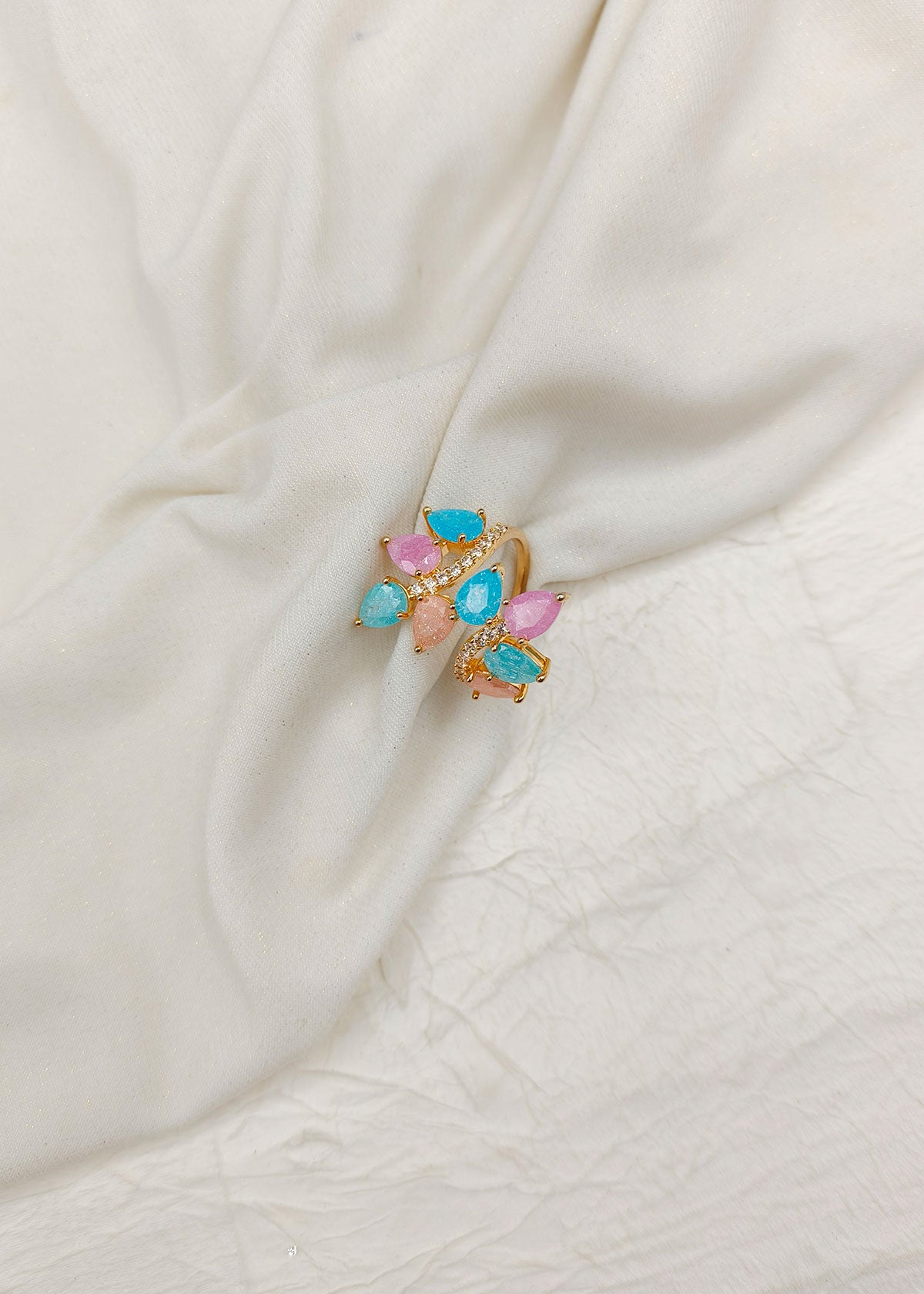 Stylish Wrap Around Women Adjustable Finger Ring