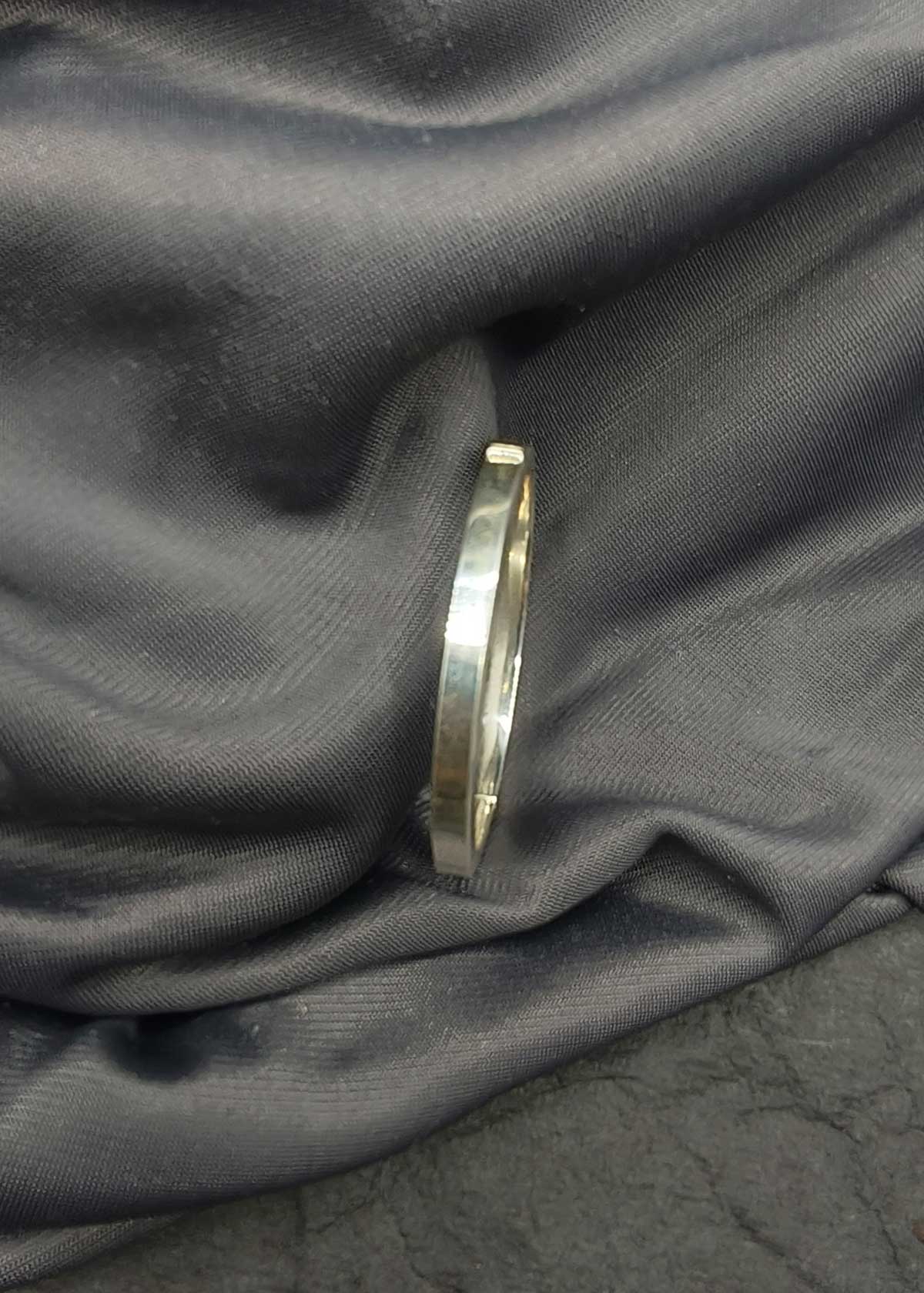 92.5 Sterling Silver Single Openable Baby Kada