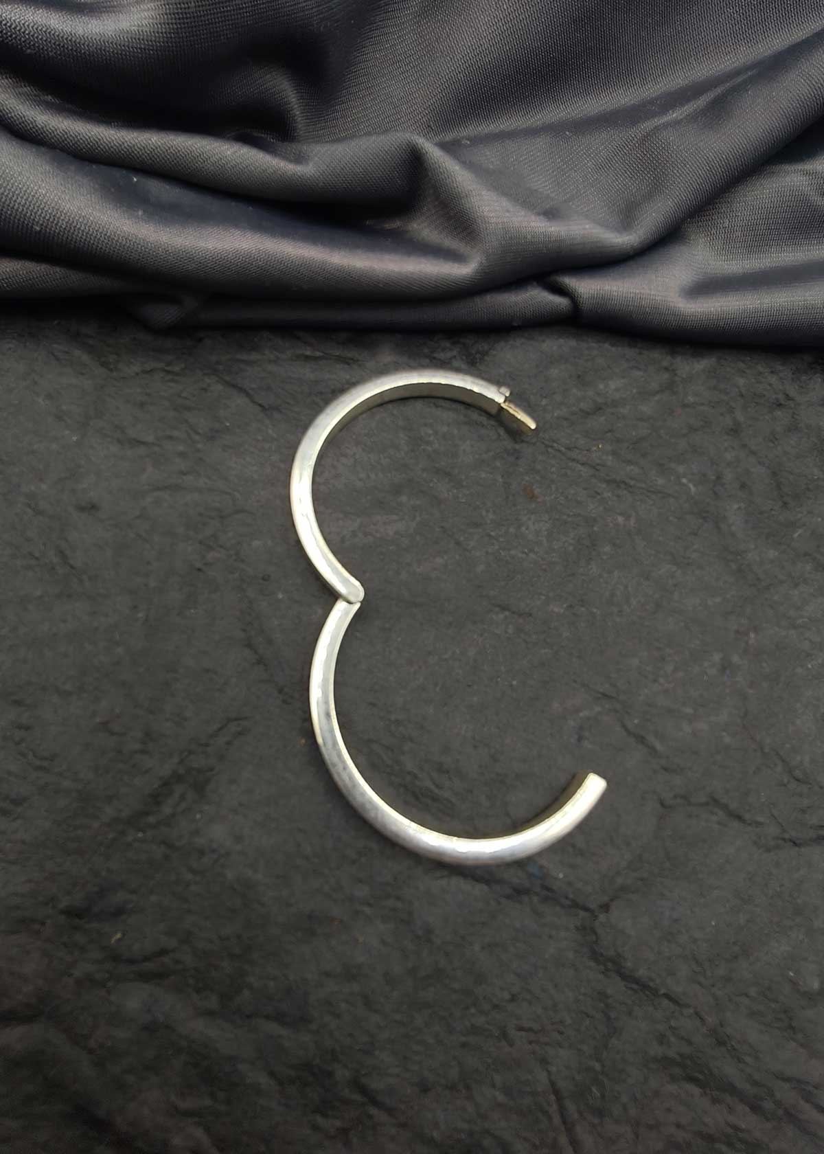 92.5 Sterling Silver Single Openable Baby Kada