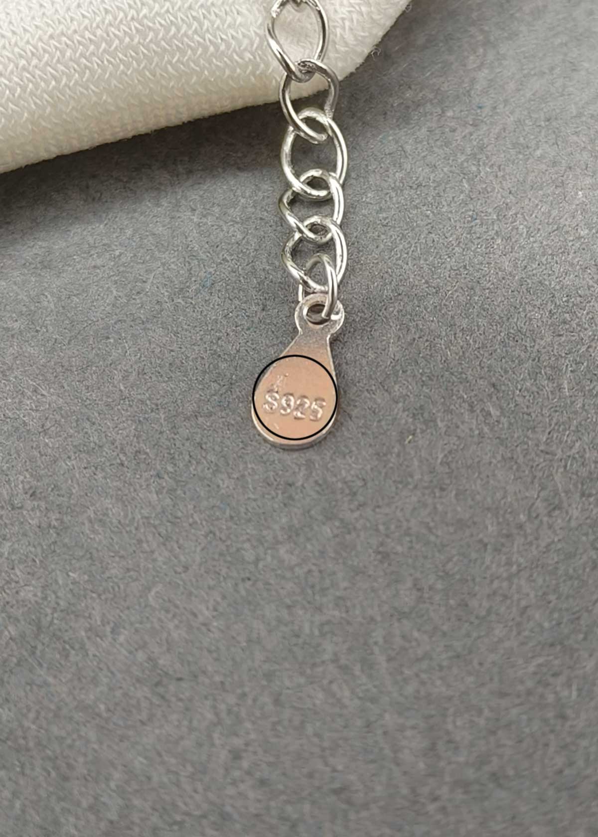 92.5 Sterling Silver Oval Shape Baguette And Cubic Zircon Adjustable Watch