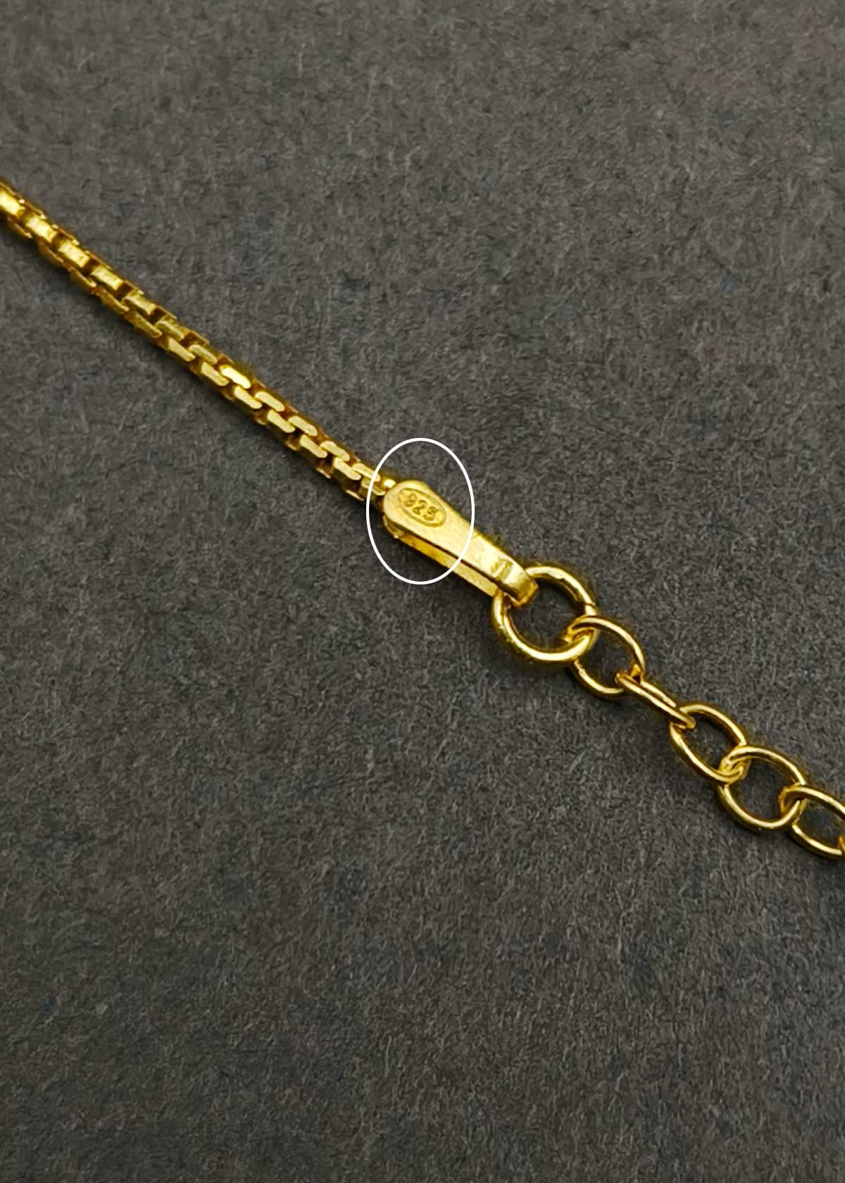 92.5 Sterling Silver Gold Plated Teardrop Adjustable Payal / Anklet For Women