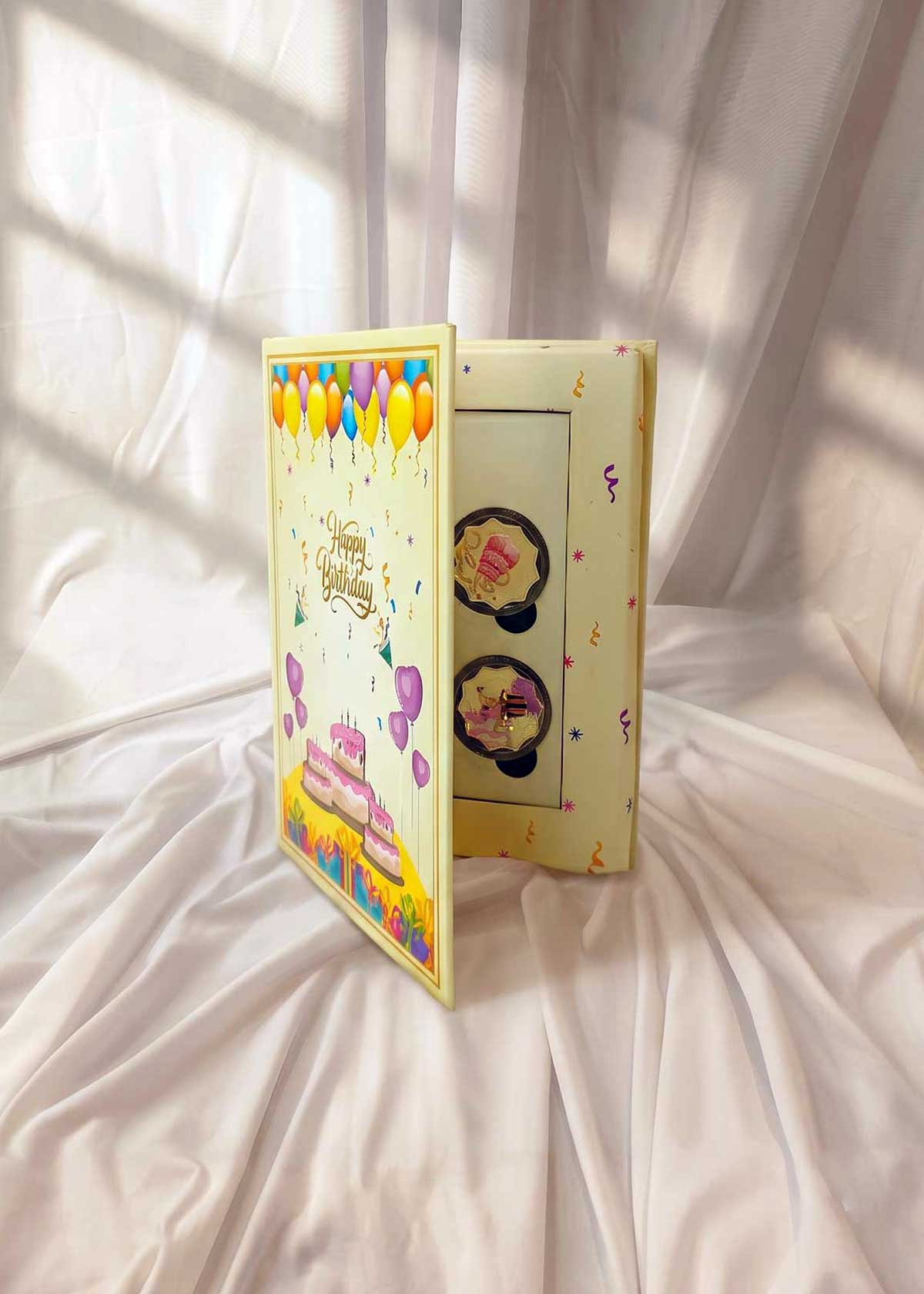 999 Pure Silver Four-Coin Joyful Baby Boy / Girl Birthday Present Gift Box Set