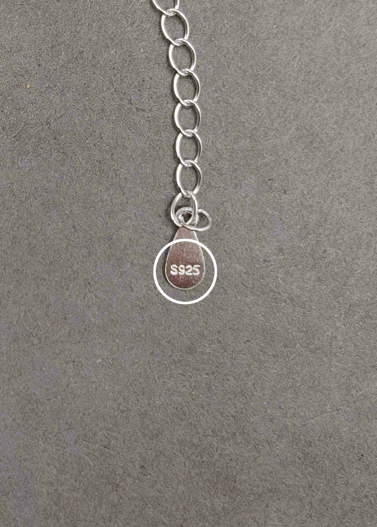 92.5 Silver Celestial Dangle Charm Delicate Adjustable Loose Bracelet For Women