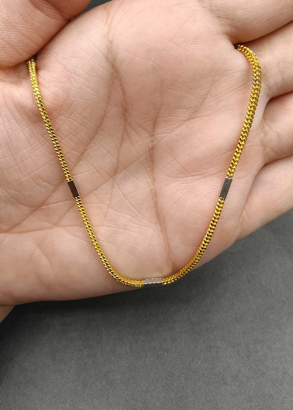 Sleek Curb Link Delicate Chain For Women