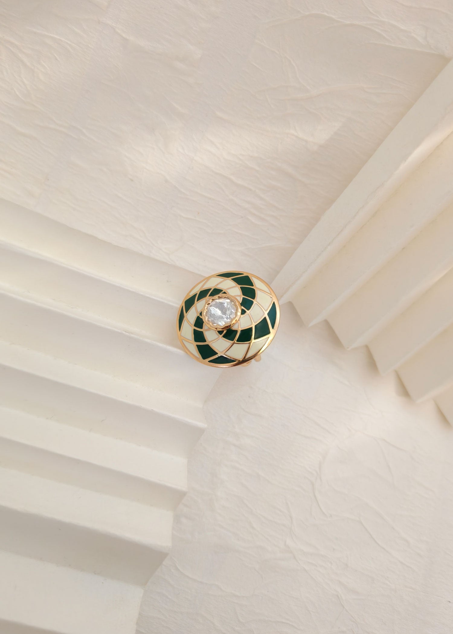 Meenakari Kundan Ring 