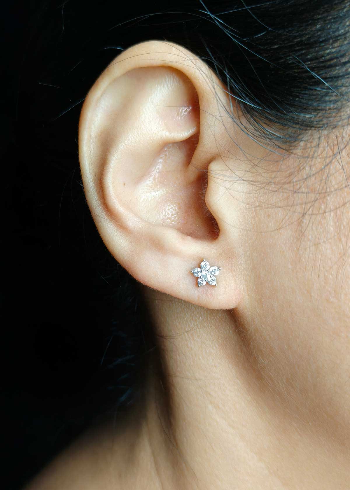 92.5 Sterling Silver Zircon Pendant Set