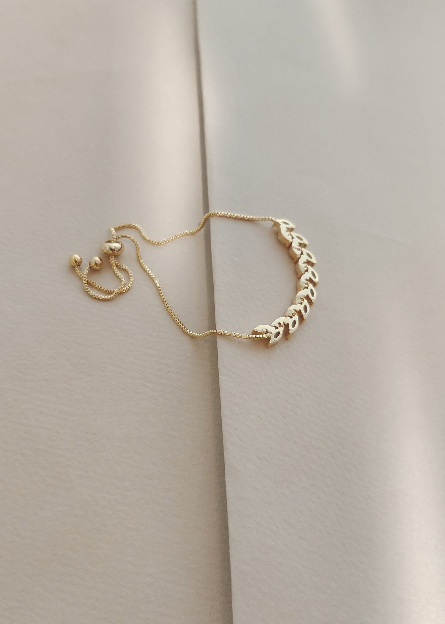 Gold/ Silver Plated Marquise Adjustable Loose Women Bracelet